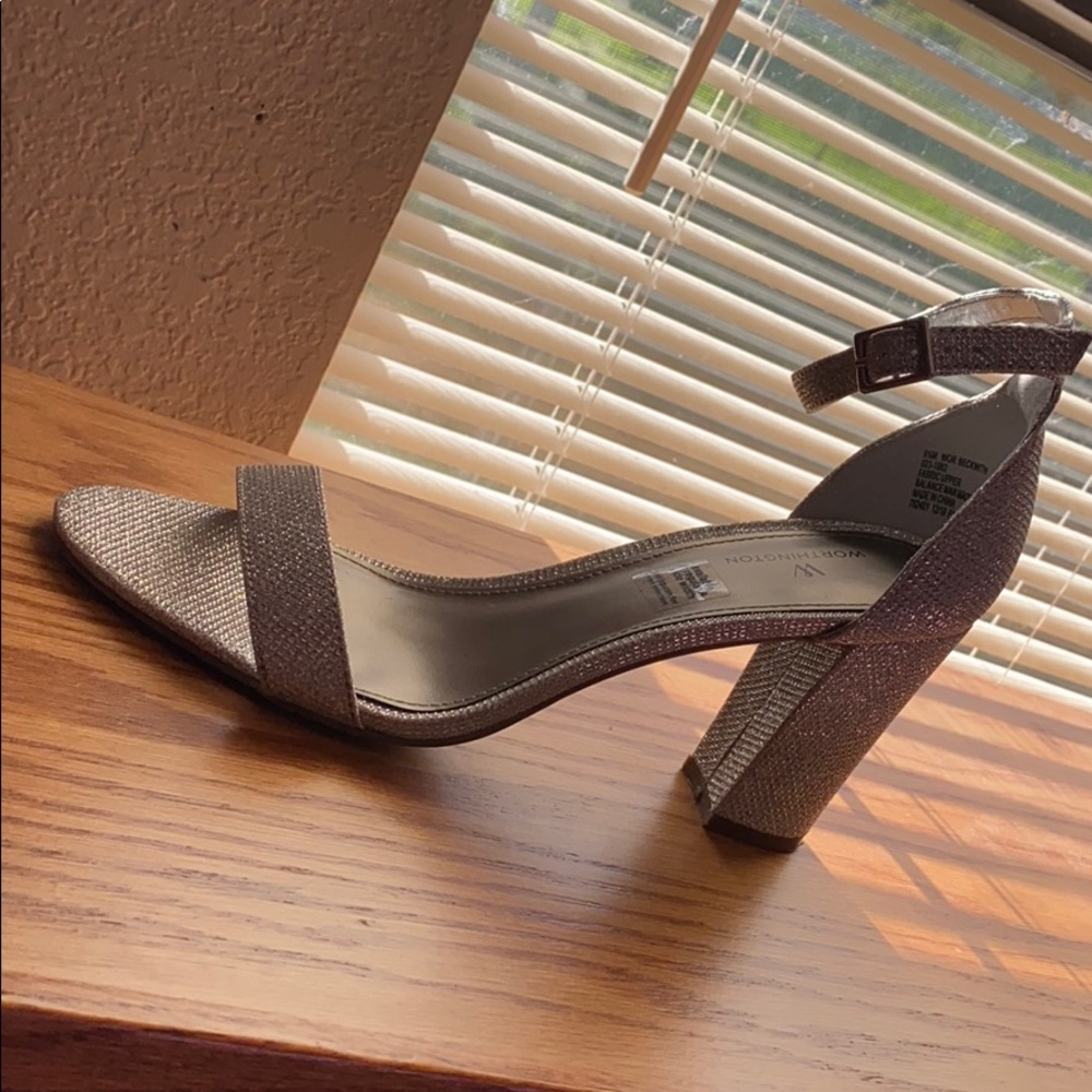 Women’s silver heels
